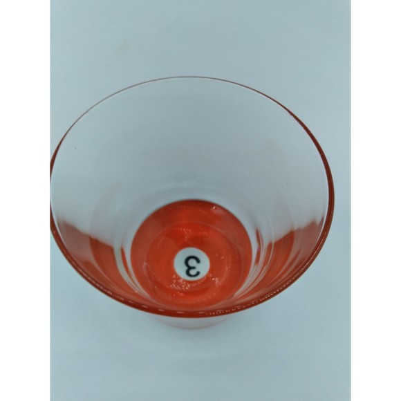 Vtg Luminarc MCM Barware Pool parlor double old fashioned glassware 10.25 oz - Picture 11 of 12